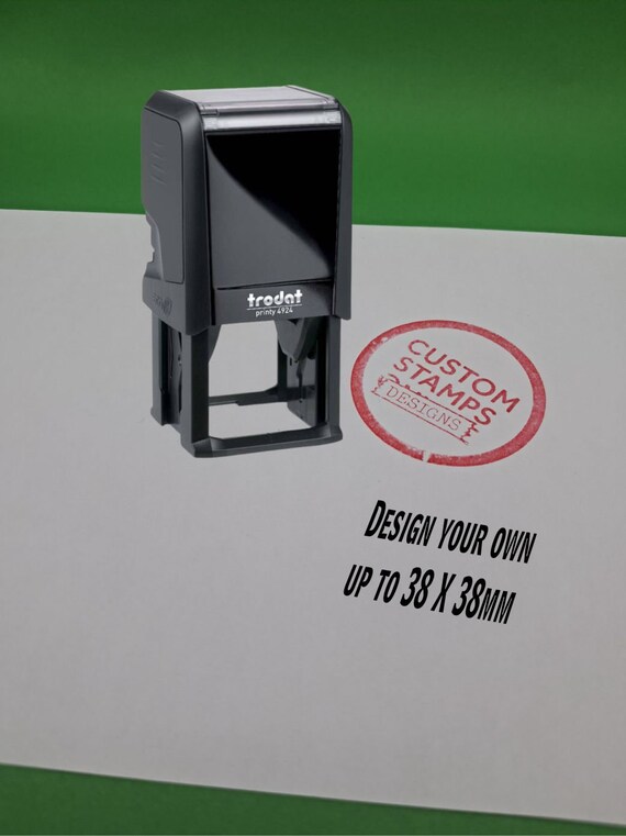 Personalised Trodat Printy 46145 Self Inking Rubber Stamp - up to 45mm Round